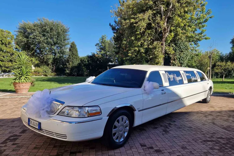 Personalizzazione Limousine Matrimonio