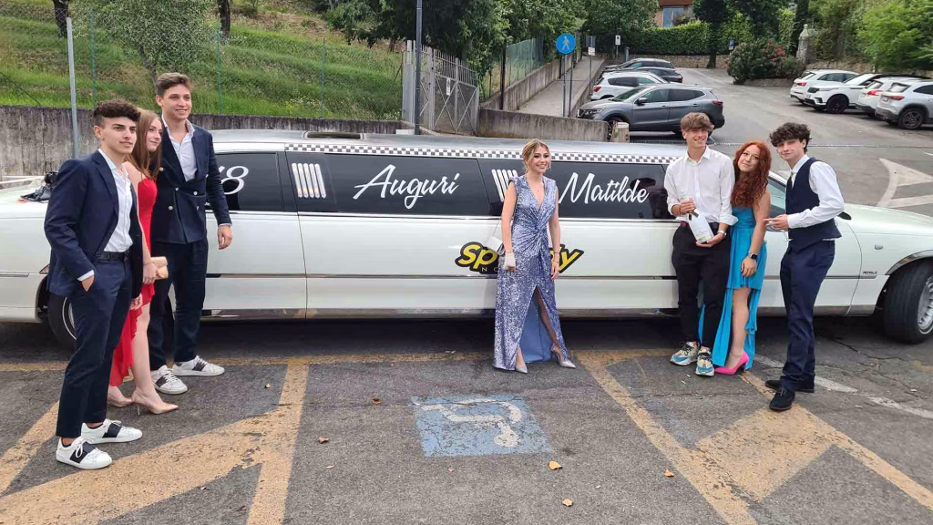 compleanno in limousine 18° compleanno